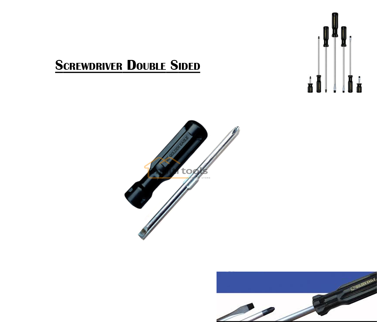 The Golden Eagle 2-Way Screwdriver